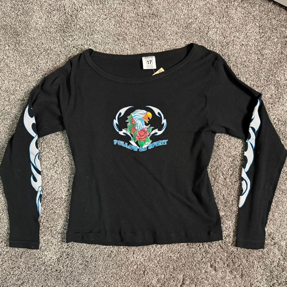 Harley-davidson Women's Black Crop-top